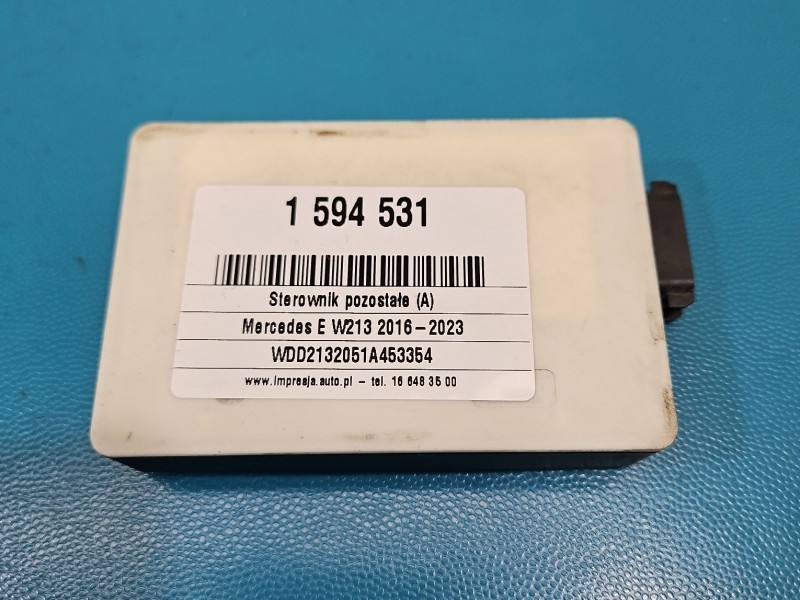 Блок керування модуль Mercedes E W213 A0009059707 — фото деталі 5