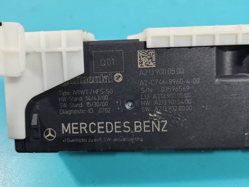 Блок керування модуль Mercedes E W213 A2139000500 — фото деталі 5