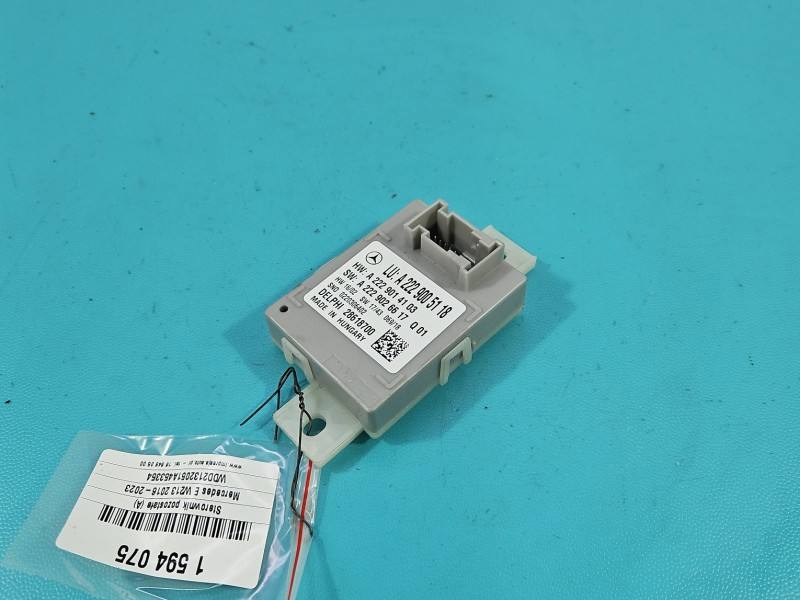 Блок керування модуль Mercedes E W213 A2229005118