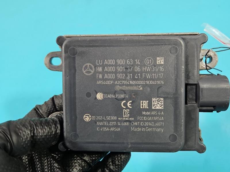 Блок керування модуль Mercedes E W213 A0009006314 — фото деталі 5