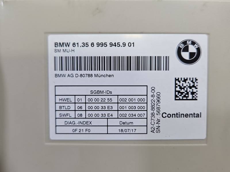 Блок керування модуль BMW 5 G30 6995945 — фото деталі 3