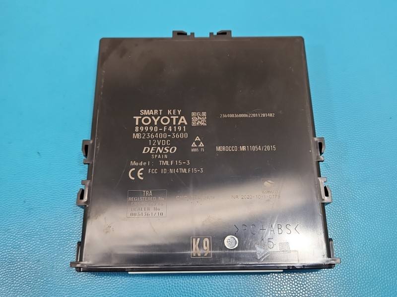 Блок керування модуль Toyota C-HR 89990-F4191 — фото деталі 2