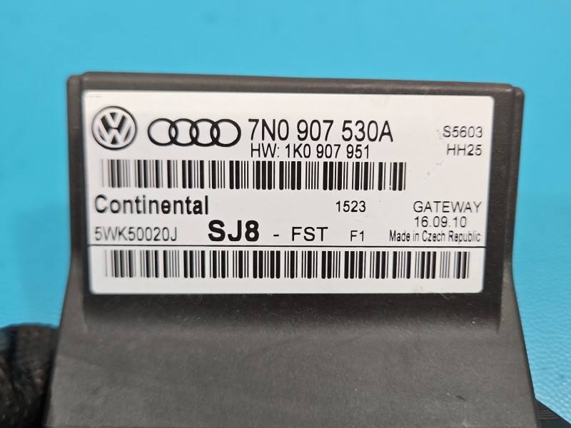 Блок керування модуль Volkswagen Touran 7N0907530A — фото деталі 3