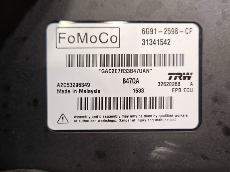 Блок керування модуль Volvo S60 6G91-2598-CF — фото деталі 3