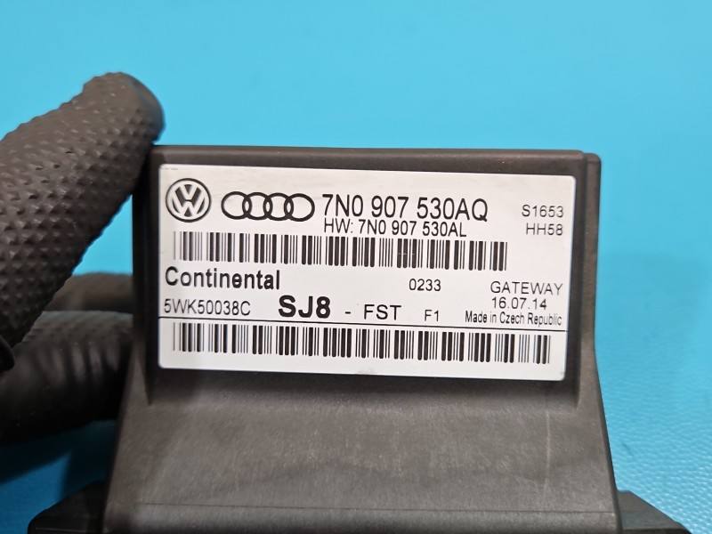 Блок керування модуль Volkswagen Caddy 7N0907530AQ — фото деталі 3
