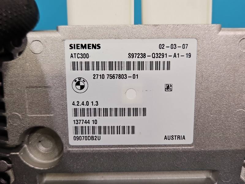 Блок керування модуль BMW 3 E90 7567803 — фото деталі 3
