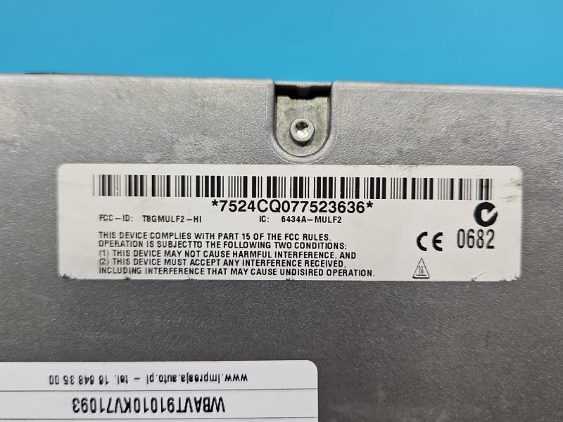 Блок керування модуль BMW 3 E90 9149843 — фото деталі 6
