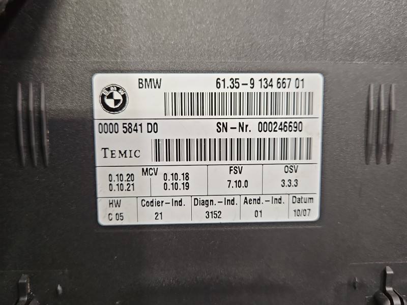 Блок керування модуль BMW 3 E90 9134667 — фото деталі 3