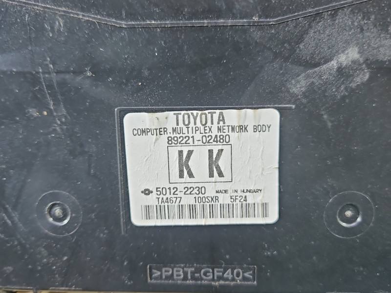 Блок керування модуль Toyota Auris 89221-02480 — фото деталі 8