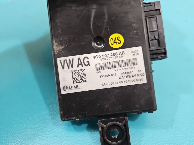 Блок керування модуль Audi A6 C7 4G0907468AB — фото деталі 6