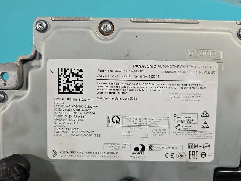 Блок керування модуль Ford Focus 3U5T-14G371-GDC — фото деталі 5