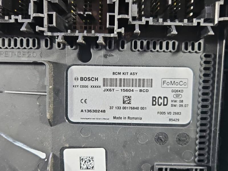 Блок управления модуль Ford Focus JX6T-15604-BCD — фото детали 7
