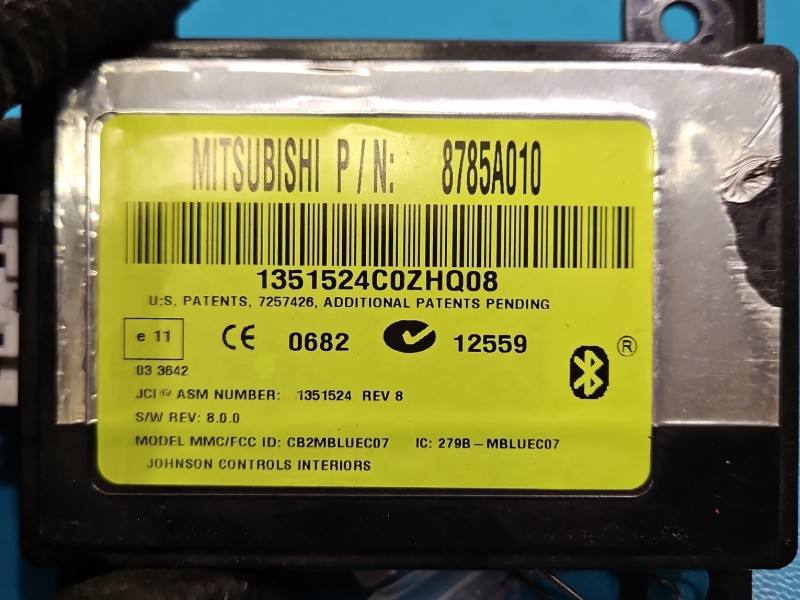 Блок керування модуль Mitsubishi Outlander 8785A010 — фото деталі 3