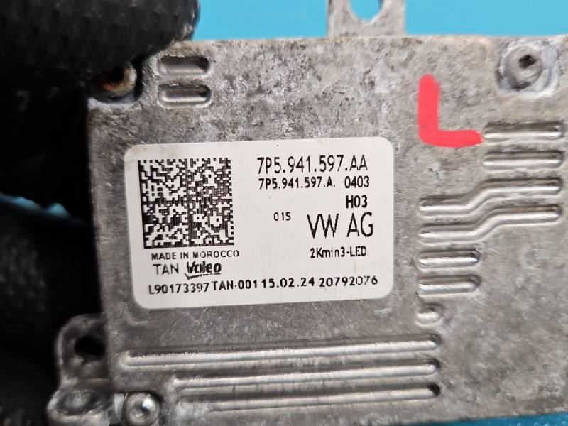 Блок керування модуль Skoda Octavia 4 7P5941597A — фото деталі 4