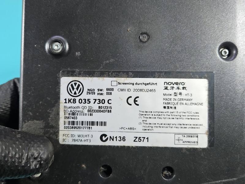 Блок управления модуль Volkswagen Tiguan 1K8035730C — фото детали 6