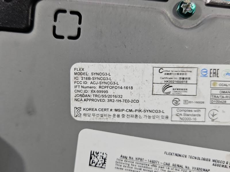 Блок керування модуль Ford Fusion HS7T-14G370-GCD — фото деталі 6