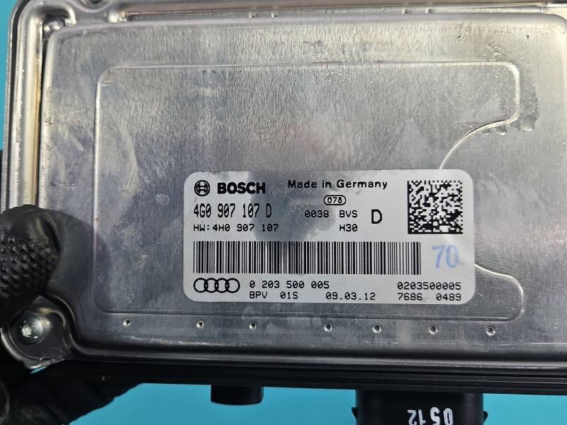 Блок керування модуль Audi A8 D4 4G0907107D — фото деталі 5