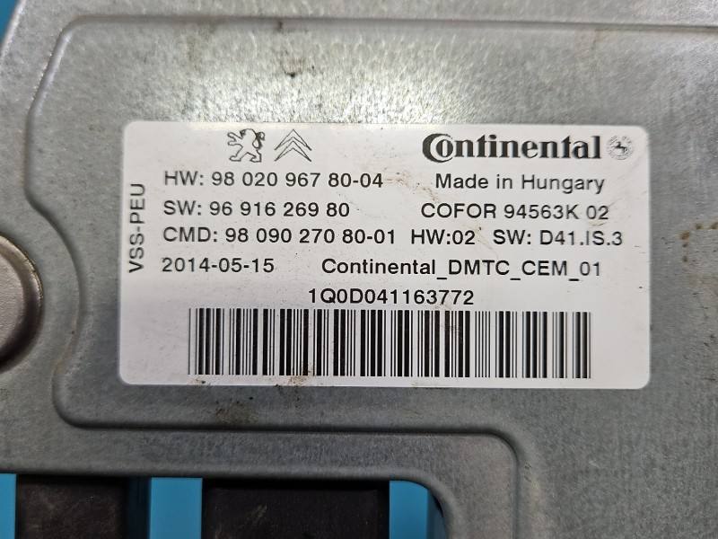 Блок керування модуль Peugeot 508 9691626980 — фото деталі 4