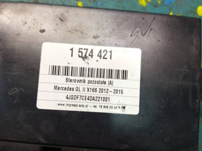 Блок керування модуль Mercedes GL X166 A2469012900 — фото деталі 7