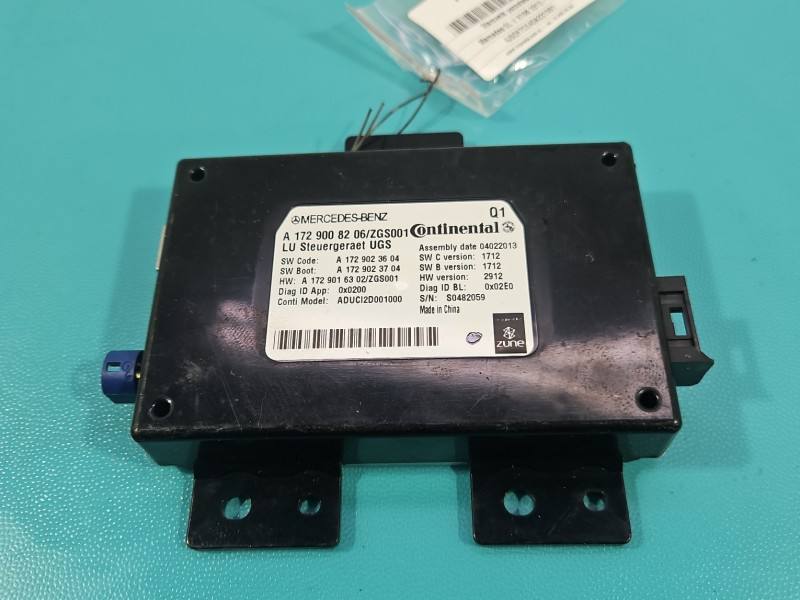 Блок керування модуль Mercedes GL X166 A1729008206 — фото деталі 2