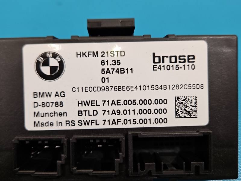 Блок керування модуль BMW IX1 U11 5A74B11 — фото деталі 3