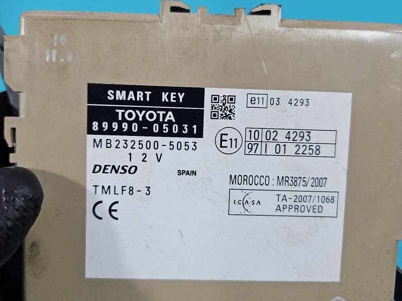 Блок керування модуль Toyota Avensis T27 89990-05031 — фото деталі 5