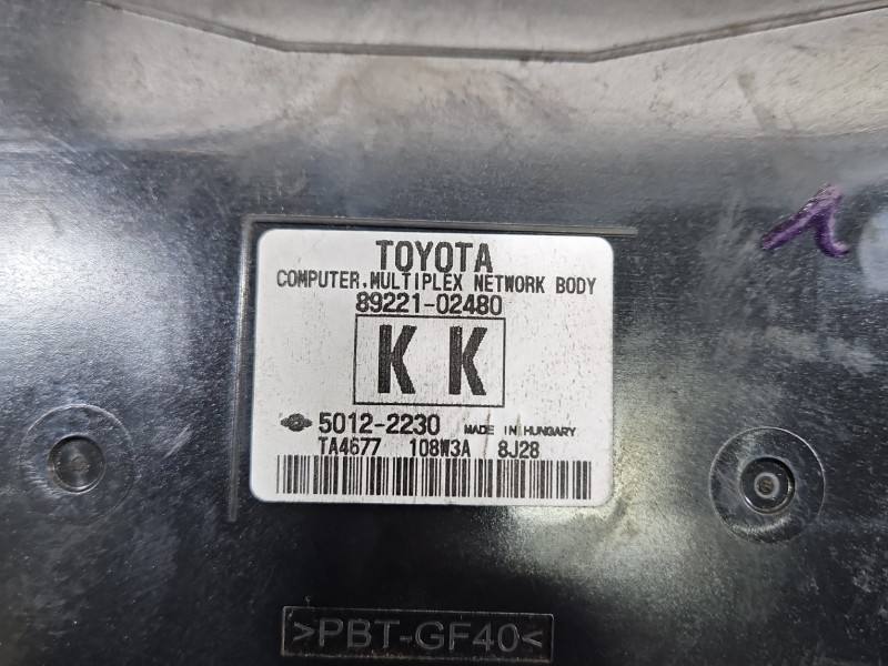 Блок керування модуль Toyota Auris 89221-02480 — фото деталі 5