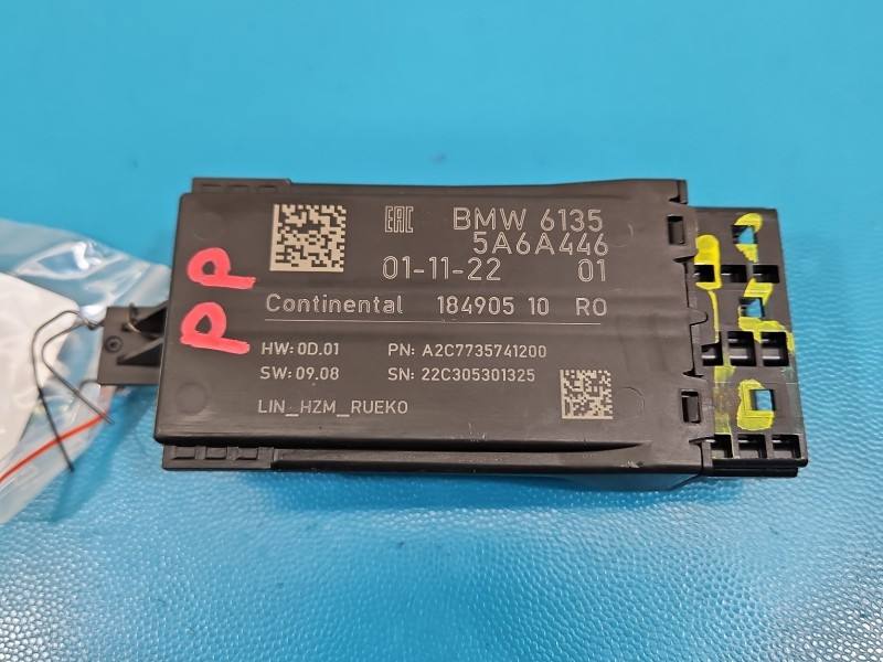 Блок керування модуль BMW IX1 U11 5A6A446 — фото деталі 2