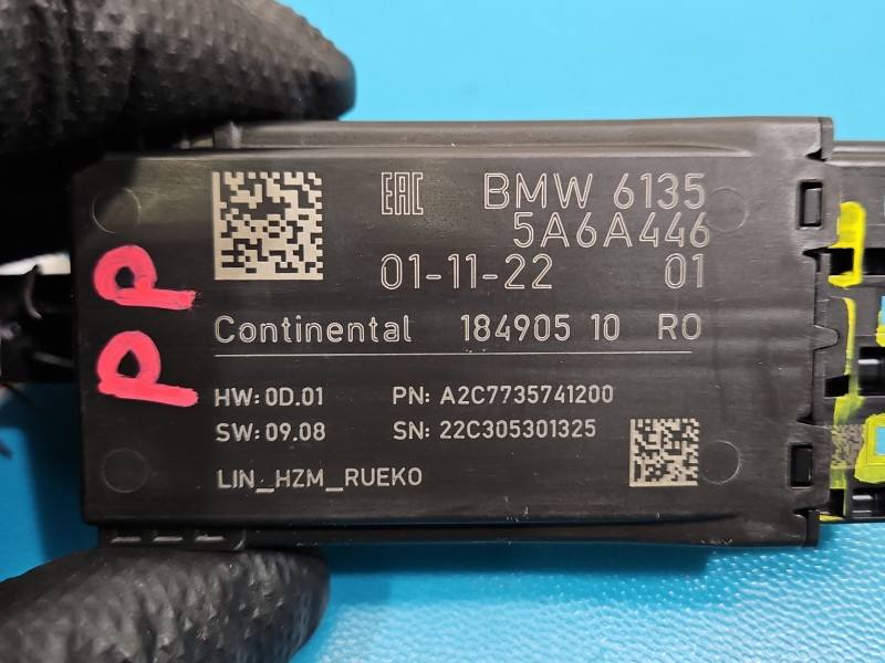 Блок керування модуль BMW IX1 U11 5A6A446 — фото деталі 3