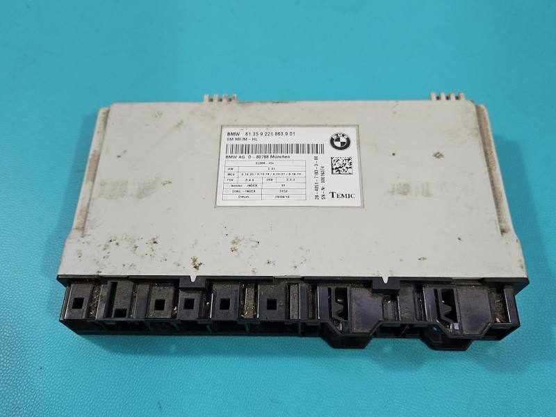 Блок керування модуль BMW X5 E70 9221863 — фото деталі 2