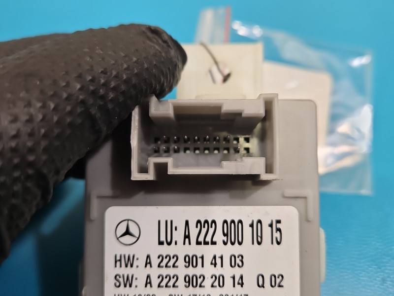 Блок керування модуль Mercedes E W213 A2229001015 — фото деталі 4