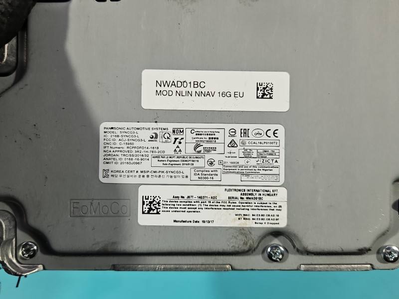 Блок керування модуль Ford Focus JM5T-14G370-GHC — фото деталі 8