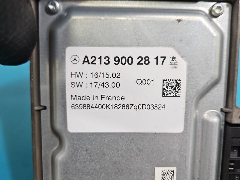 Блок керування модуль Mercedes S W222 A2139002817 — фото деталі 6