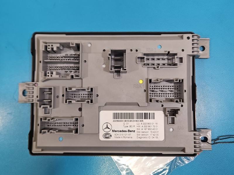 Блок керування модуль Mercedes S W222 A2229000118 — фото деталі 2