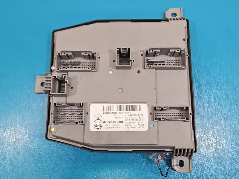 Блок керування модуль Mercedes S W222 A2229003918 — фото деталі 2
