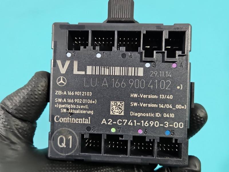 Блок керування модуль Mercedes B W246 A1669004102 — фото деталі 5