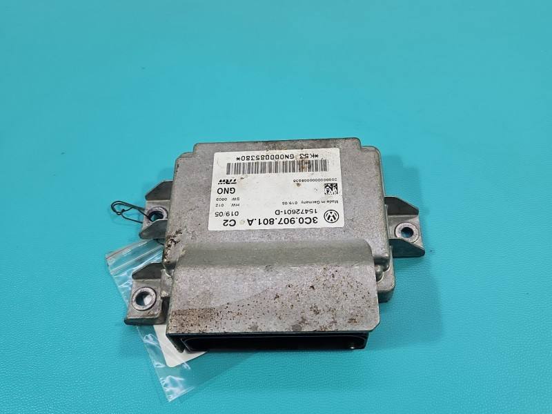 Блок керування модуль Volkswagen Passat B6 3C0907801A — фото деталі 2