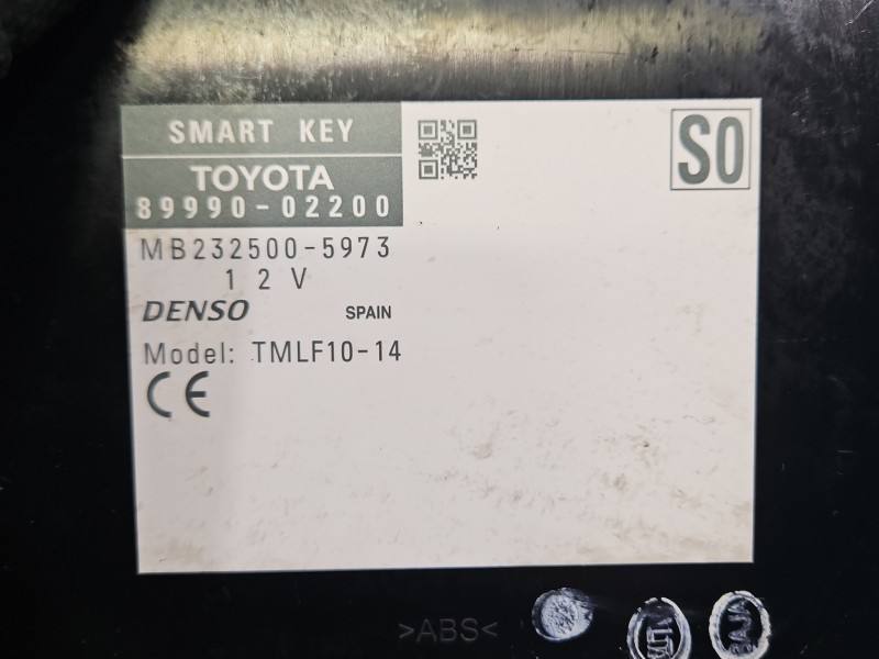Блок управления модуль Toyota Auris 89990-02200 — фото детали 3
