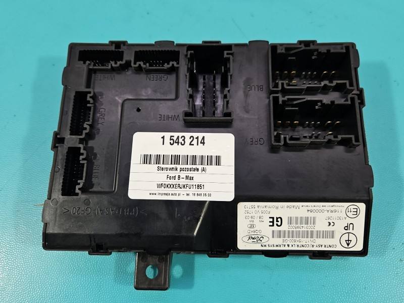 Блок керування модуль Ford B-Max F005V01752