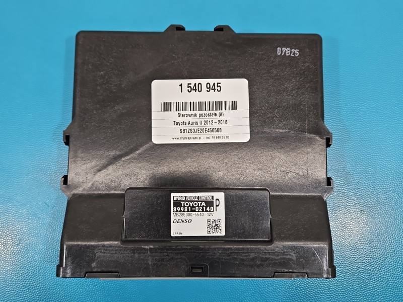 Блок керування модуль Toyota Auris 89981-02140 — фото деталі 2