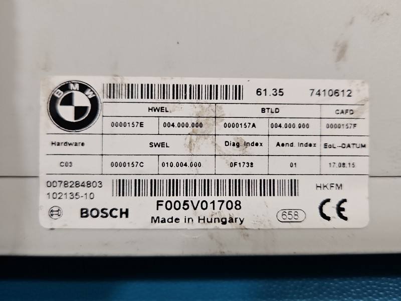 Блок керування модуль BMW 3 F30 F005V01708 — фото деталі 3