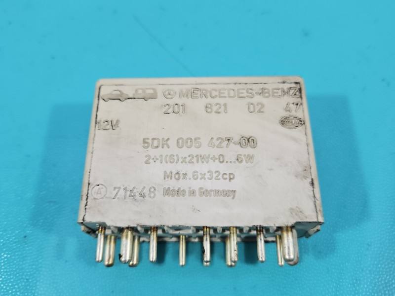Блок керування модуль Mercedes 124 5DK005427-00 — фото деталі 4