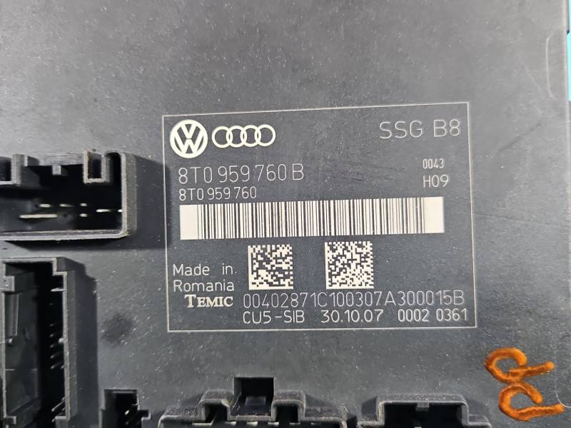 Блок керування модуль Audi A5 8T 8T0959760B — фото деталі 5