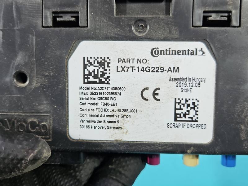 Блок керування модуль Ford Focus LX7T-14G229-AM — фото деталі 6