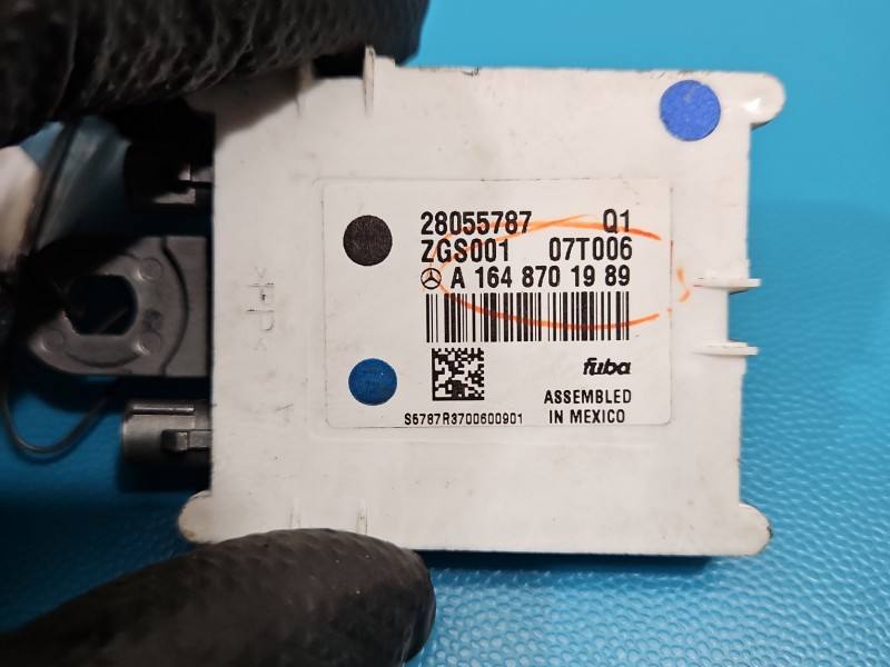 Блок керування модуль Mercedes ML W164 A1648701989 — фото деталі 3
