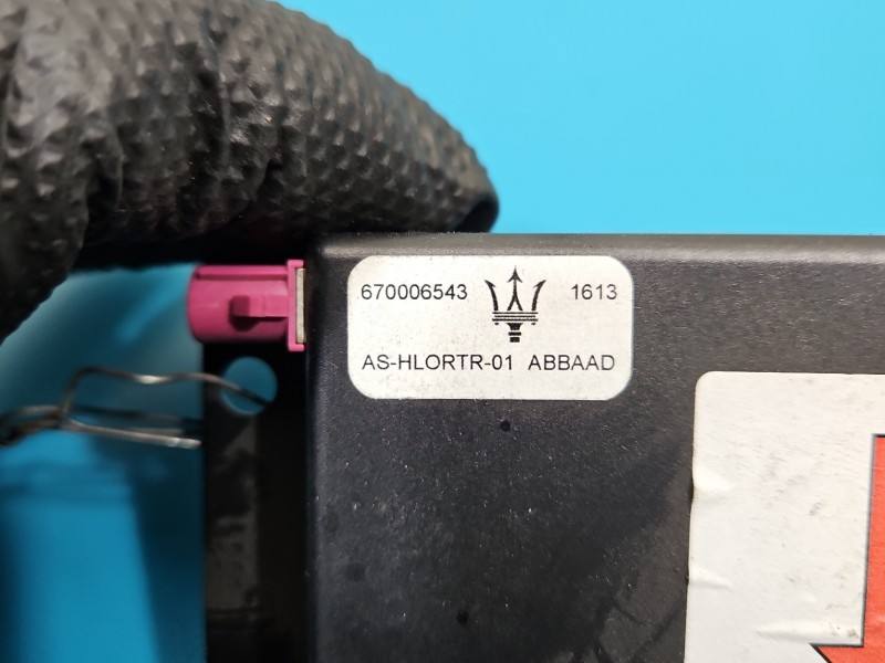 Блок керування модуль Maserati Quattroporte 670006543 — фото деталі 3