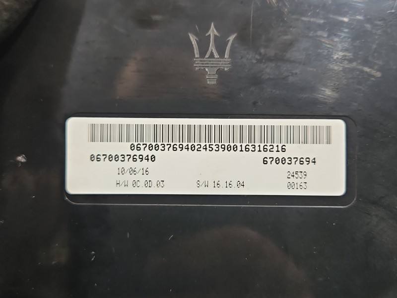 Блок керування модуль Maserati Quattroporte 2453900163 — фото деталі 5