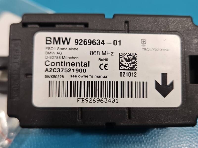 Блок керування модуль BMW 3 F30 9269634-01 — фото деталі 3