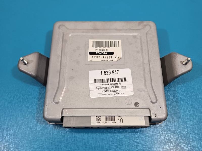 Блок керування модуль Toyota Prius 89981-47220 — фото деталі 2