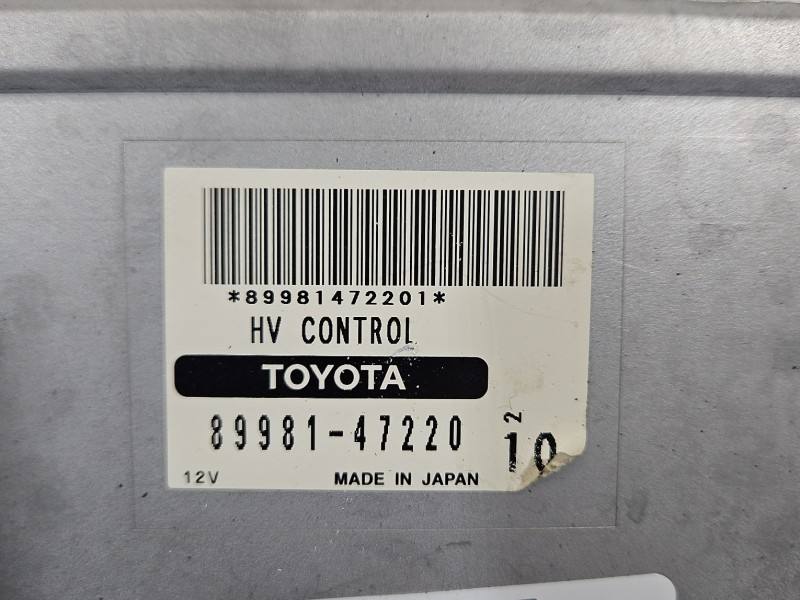 Блок керування модуль Toyota Prius 89981-47220 — фото деталі 3